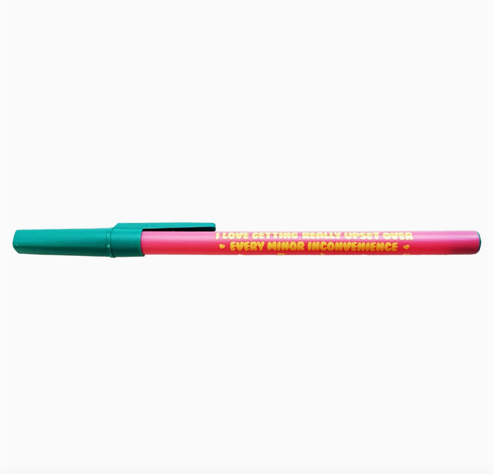 I Love Getting Upset Over Minor Inconvenience Ballpoint Pen|1186