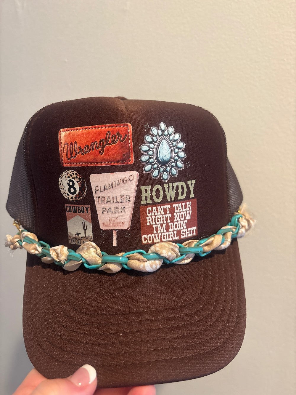 Wrangler Trucker hat|596