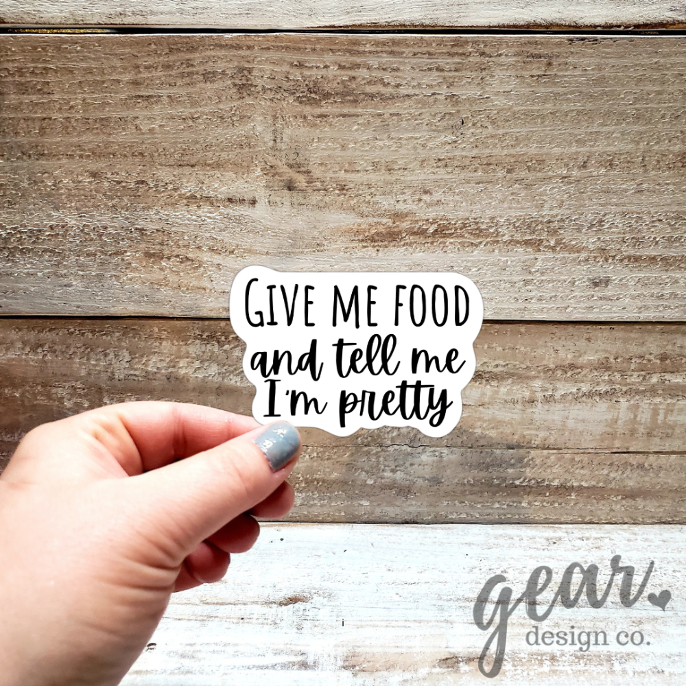 Give Me Food Sticker|1116