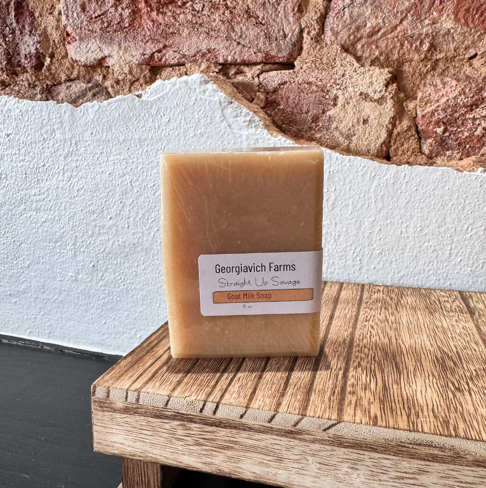 Straight Up Savage Goat Milk Soap|891