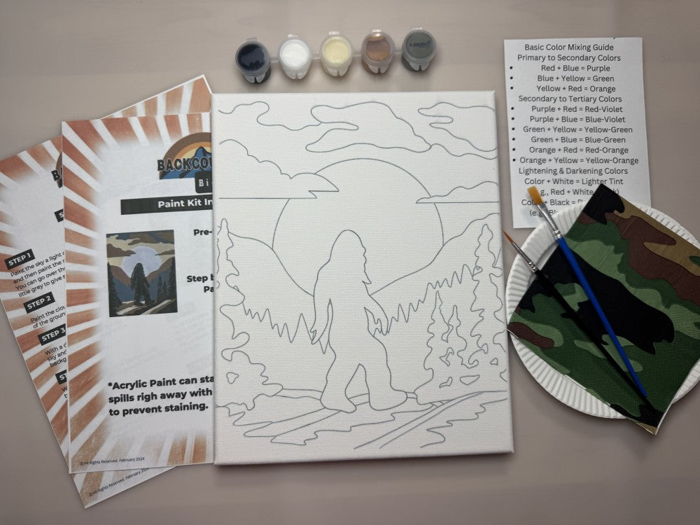 BackCountry Bigfoot Canvas Paint Kit|347
