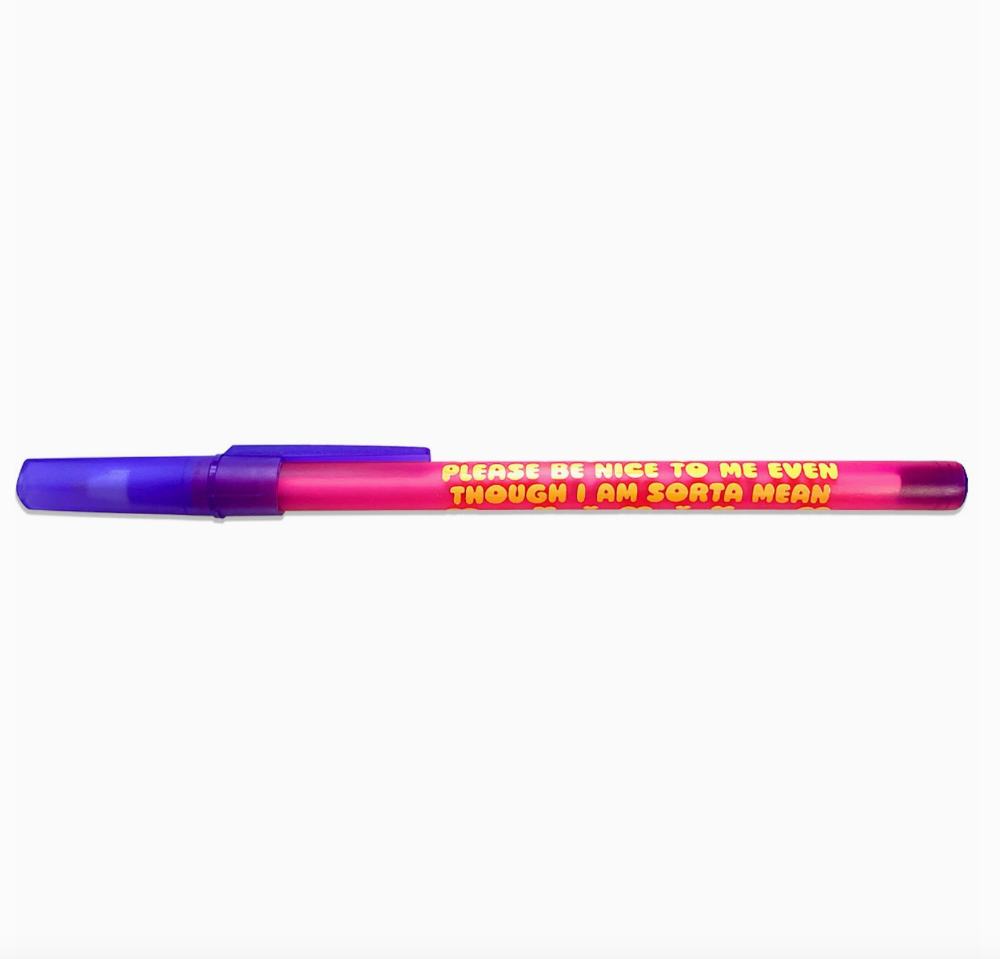 Please Be Nice To Me Ballpoint Pen|1189