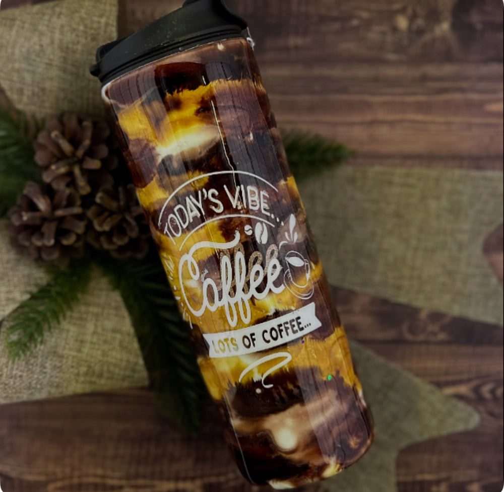 24 oz Today's Vibe...Coffee Tumbler|673