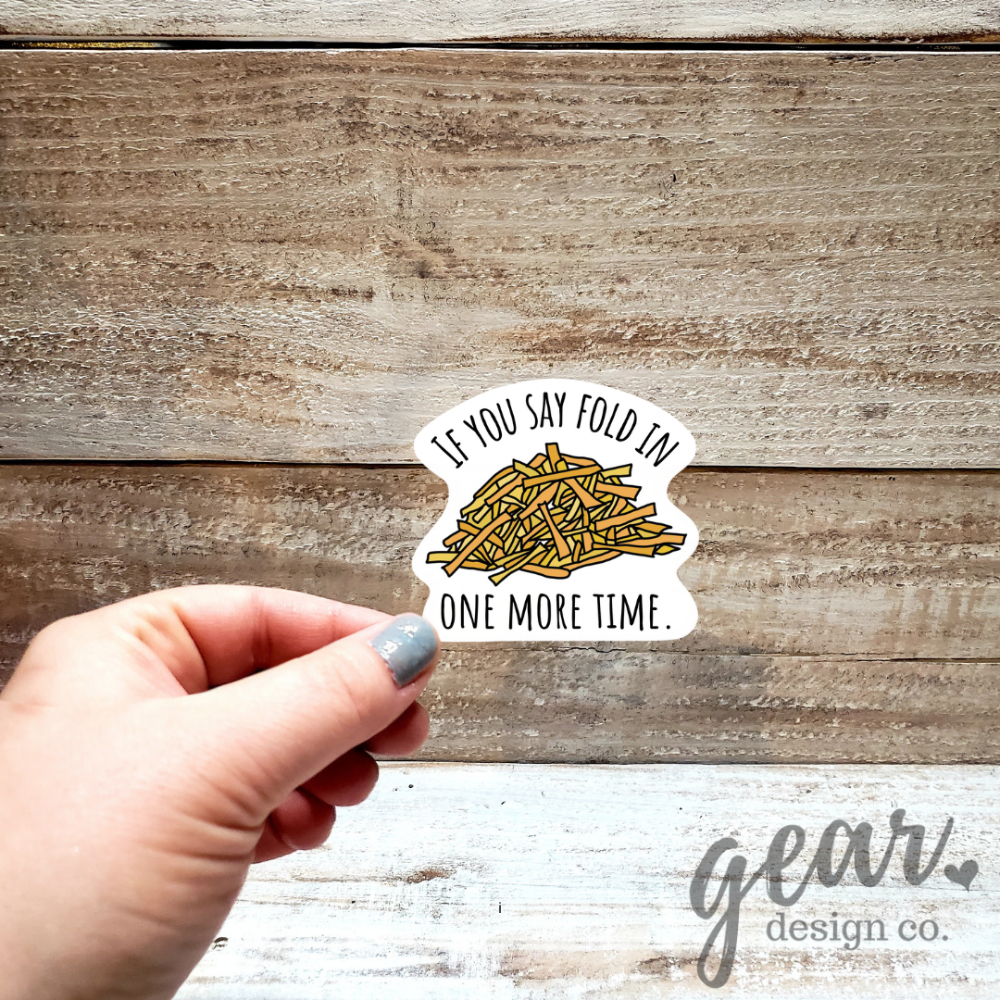 Fold In Sticker|1122