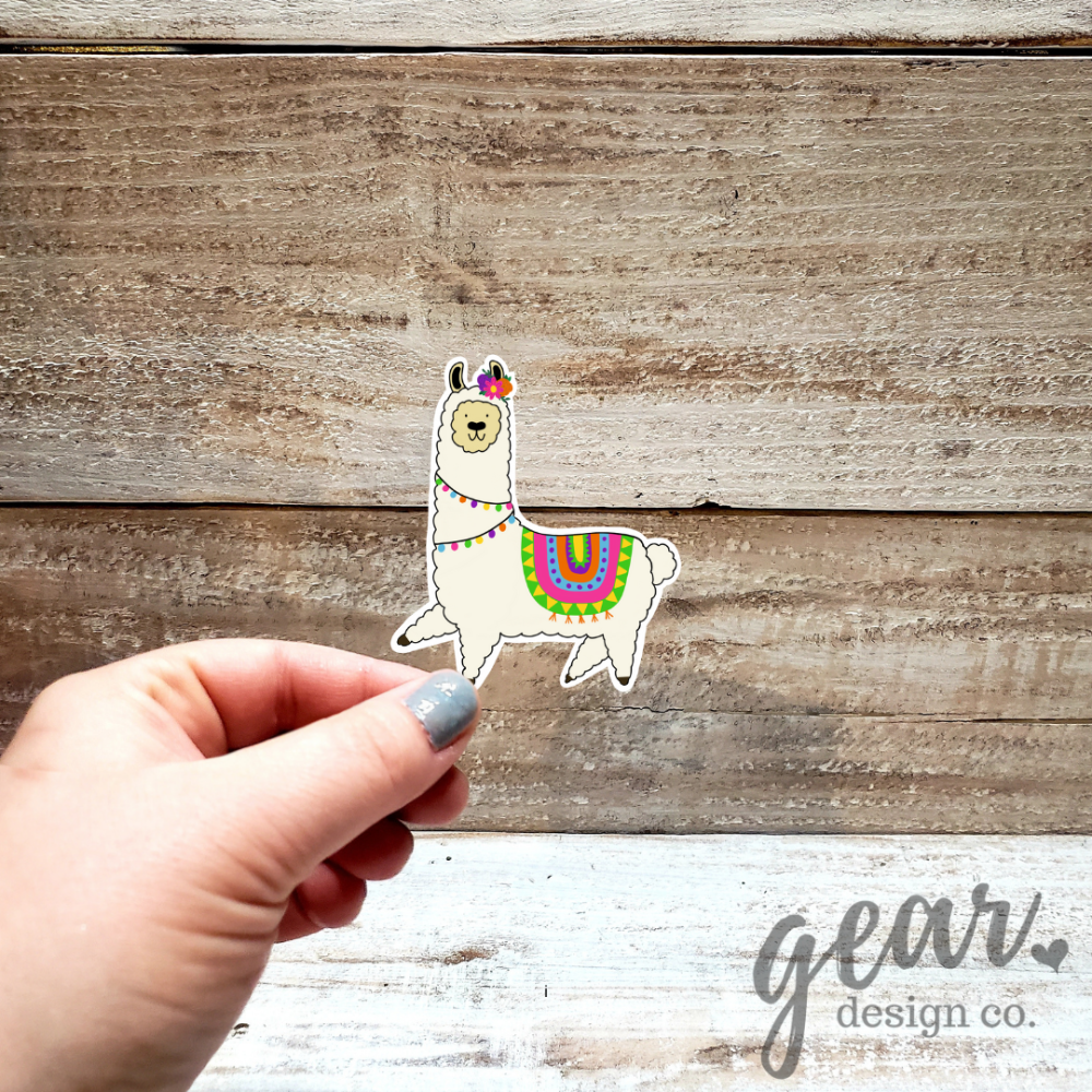 Sassy Llama Sticker|1110