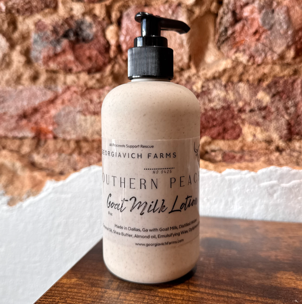 Southern Peach Goat Milk Lotion|1002