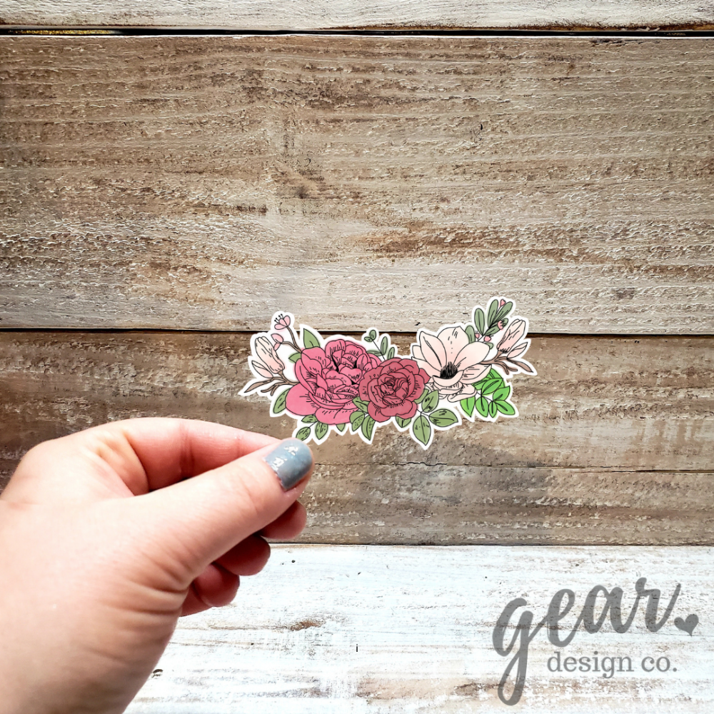 Rose Cluster Sticker|1109