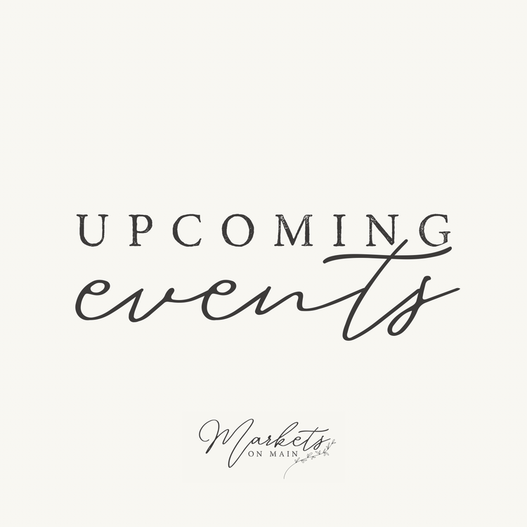 Upcoming Events
