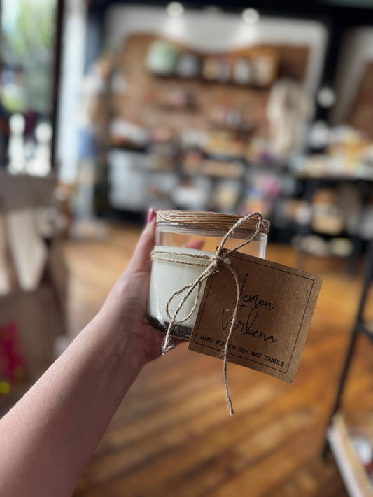 3 Wick Glass Lemon Verbena|1508