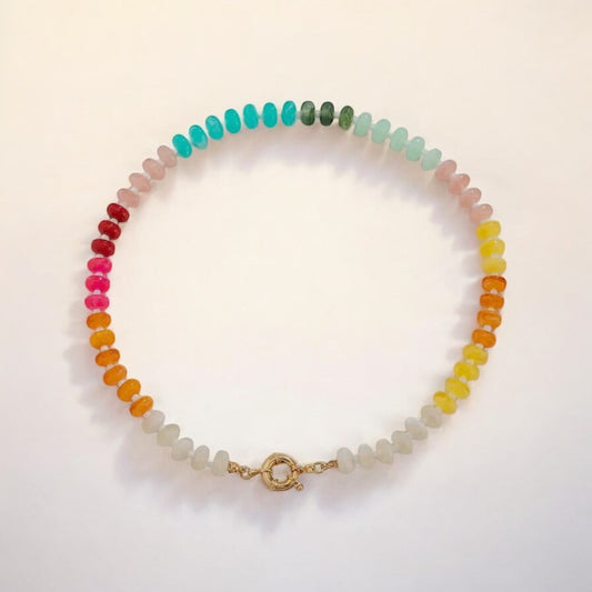Colorful Beaded Necklace|763