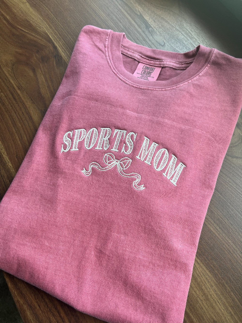 Sports Mom Tee - Brick|1535