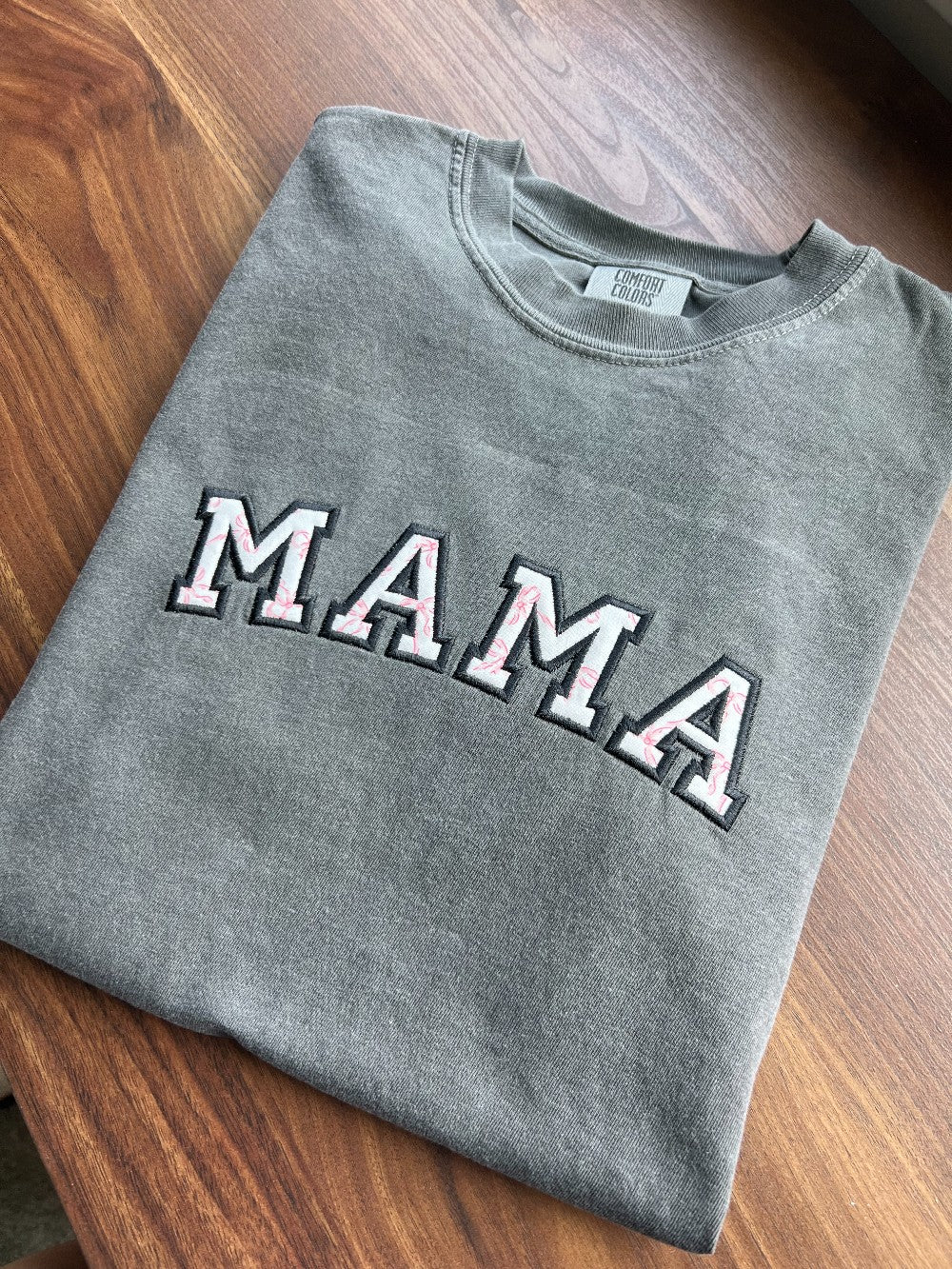 Mama Bow Applique|1537