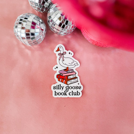Silly Goose Book Club Sticker|418