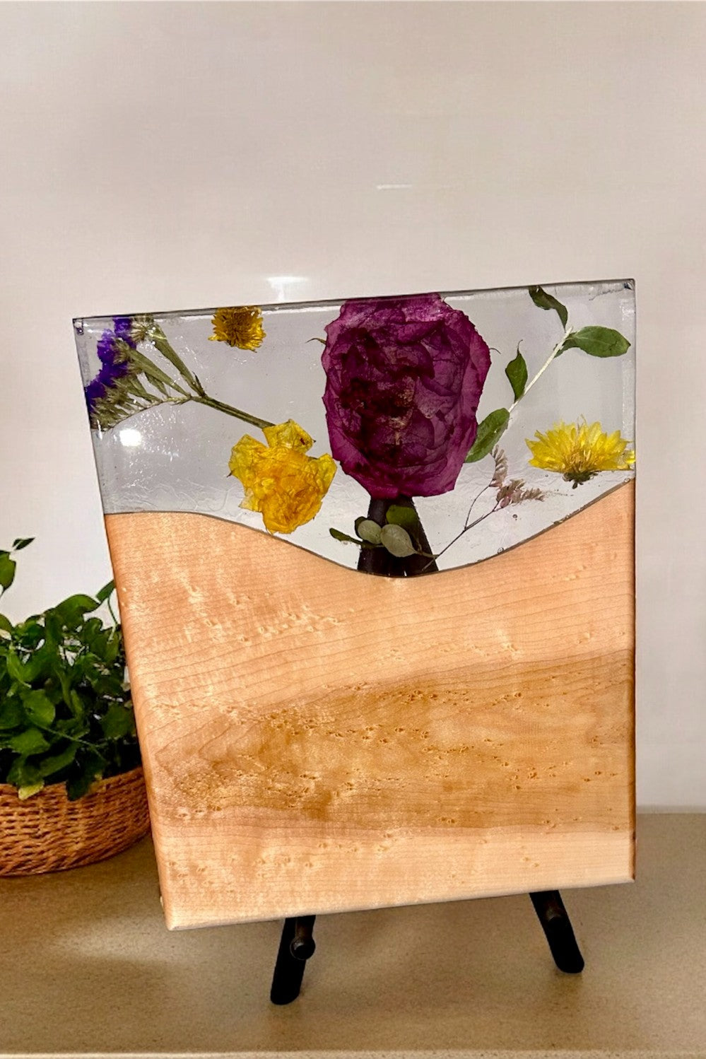 Custom Flower Charcuterie Board|222