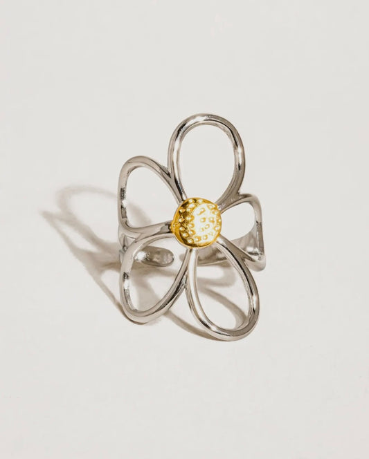 Large Flower Ring|1264