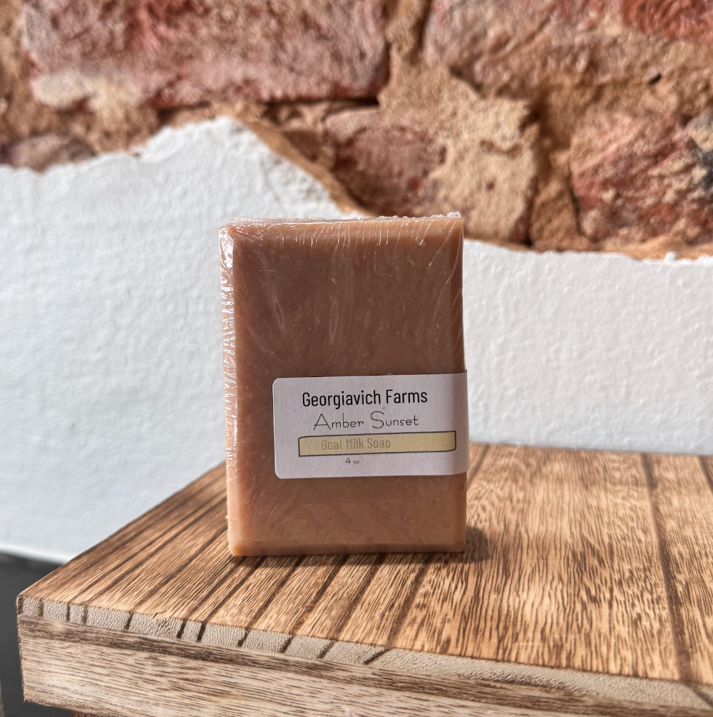 Amber Sunset Goat Milk Soap|836