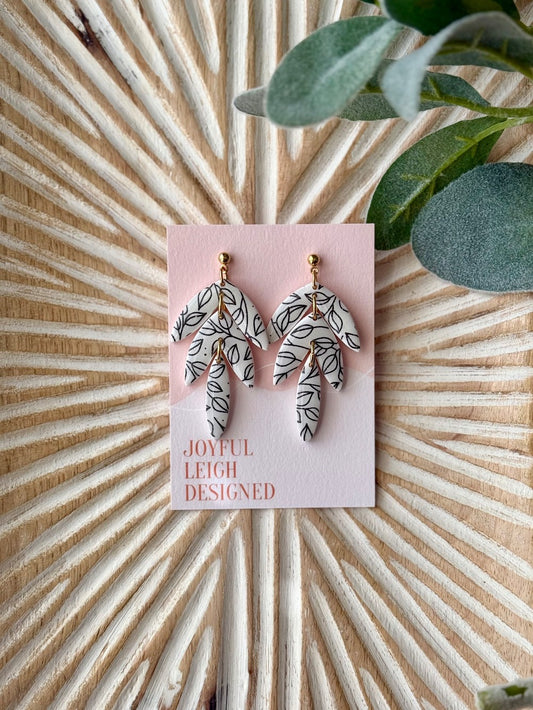Leafy Tiered Dangles|1267