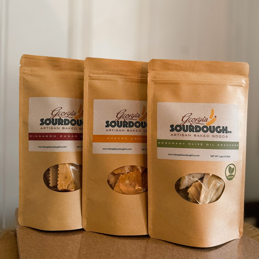 Georgia Sourdough Co. Crackers 2.5oz|24