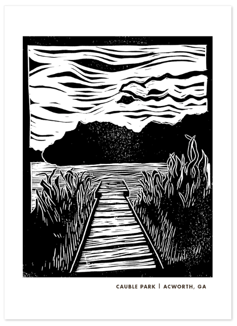 Notecard - Dock - 5x7"|783