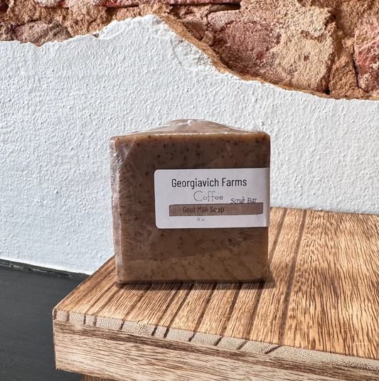 Coffee Scrub Bar Goat Milk Soap|865