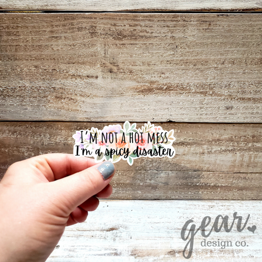 Spicy Disaster Sticker|1135