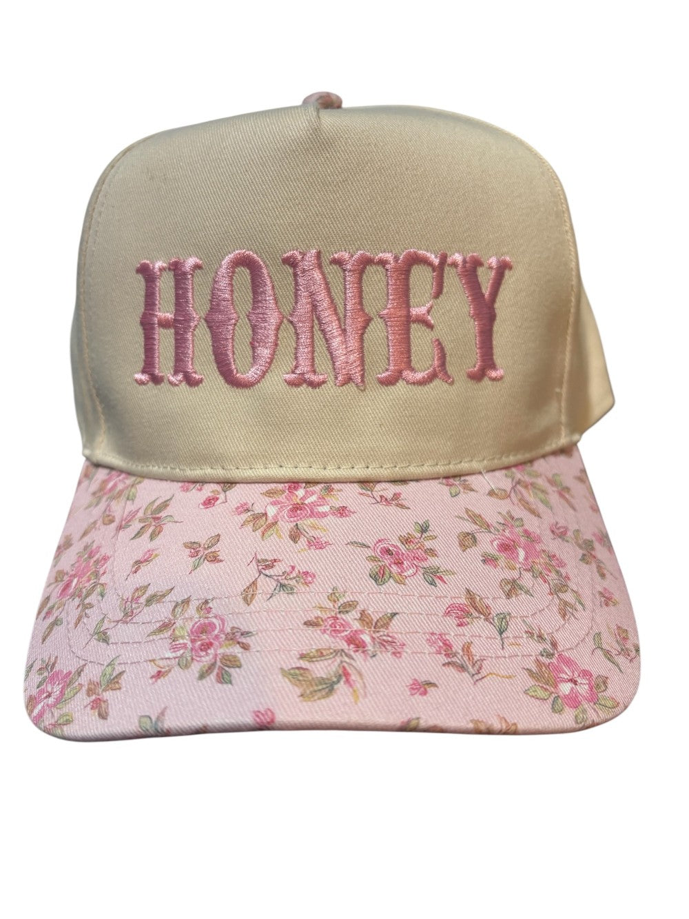 Honey Embroidered hat|1740