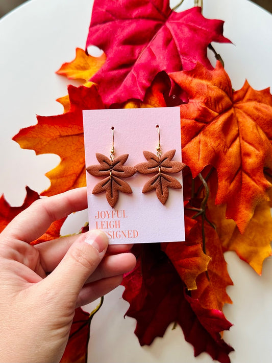 Rust Fall Foliage Dangles|1713