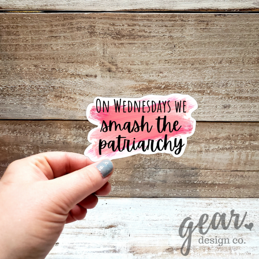 Smash The Patriarchy Sticker|1147