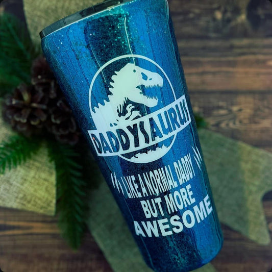 32 oz Daddysaurus Tumbler|676