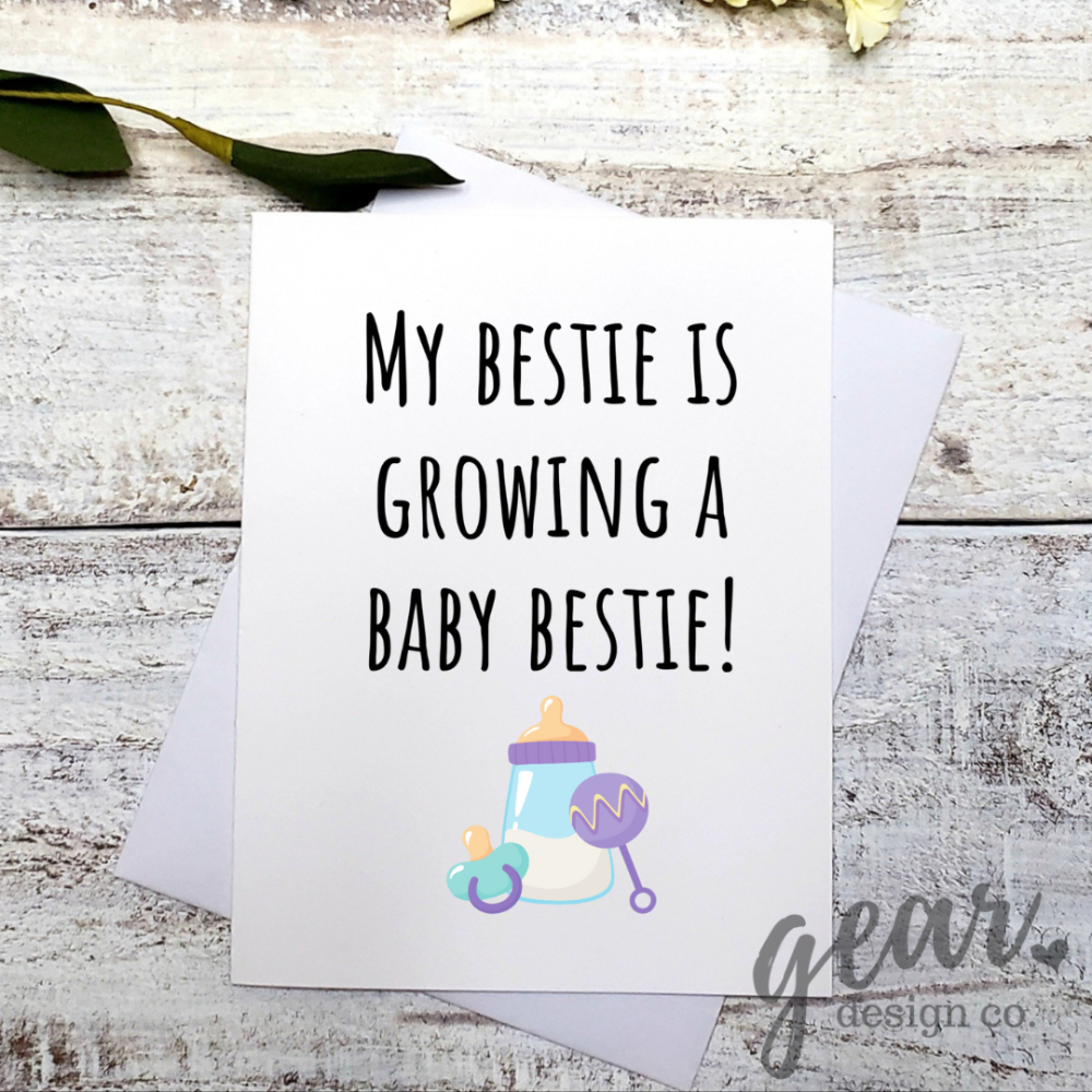 Baby Bestie Card|1057