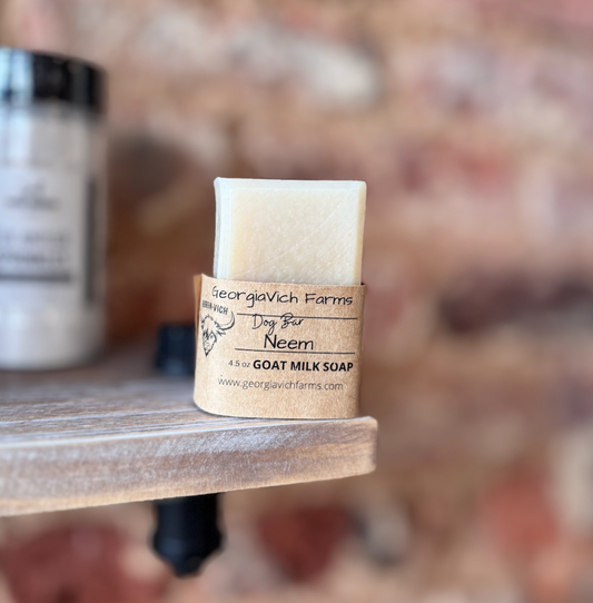 Naked Neem Dog Shampoo Bar|1037