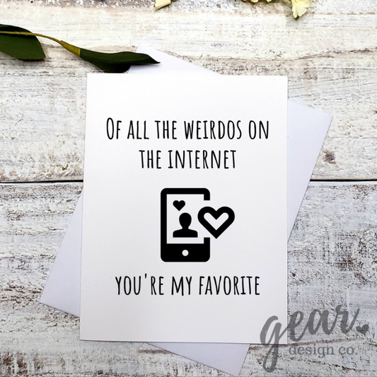 Internet Weirdo Card|896