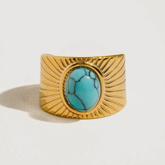 Reef Turquoise Stone Ring|1718