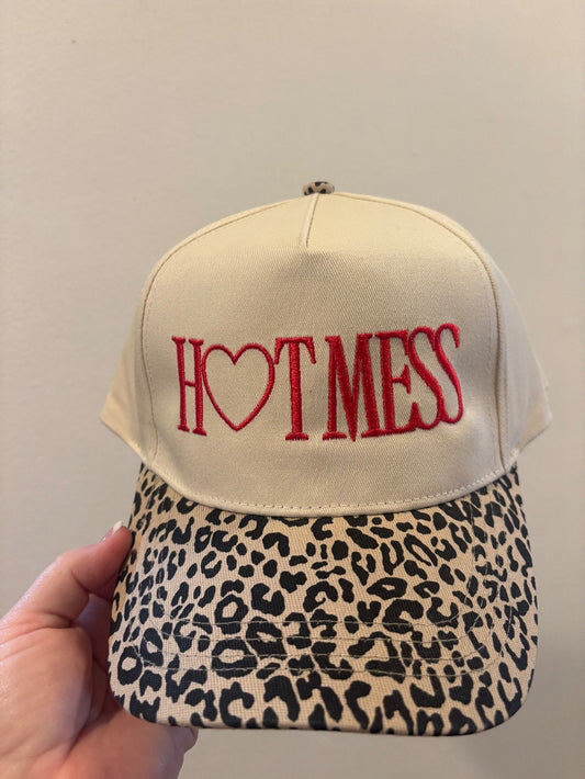 Hot Mess Canvas Hat|643